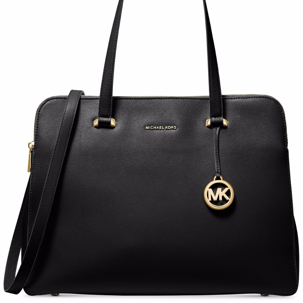Michael Kors Houston Crossgrain Leather Tote